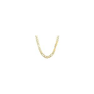 【並行輸入品】14?KイエローゴールドFilledソリッドフィガロチェーンネックレス、6.0?MM幅 Jewelry Affairs 14k Y_2
