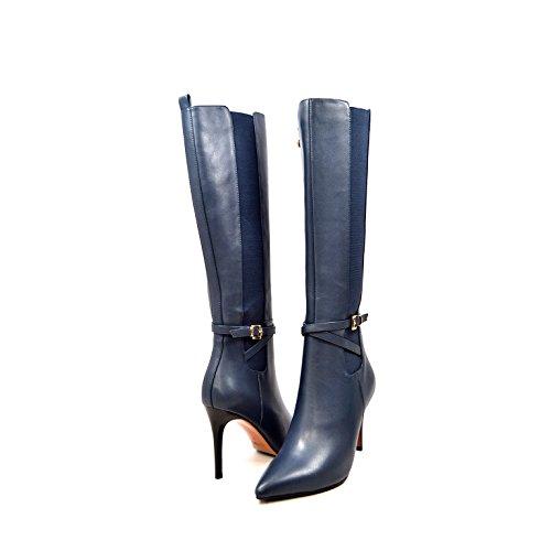 【並行輸入品】[SoleMani] レディース US サイズ: 6.5 カラー: ブルー SoleMani Noosh 13" Slim Calの画像