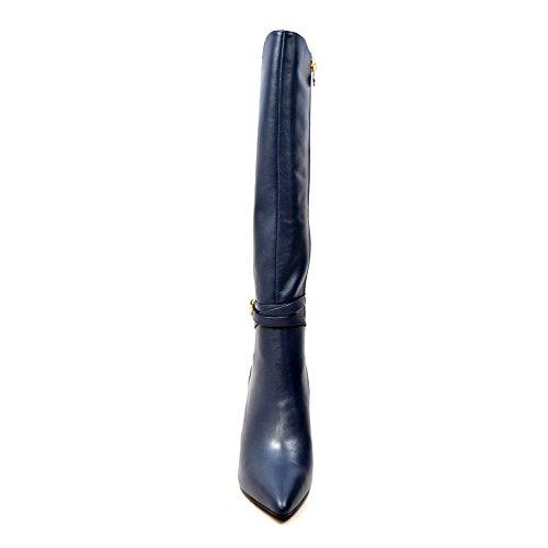 【並行輸入品】[SoleMani] レディース US サイズ: 6.5 カラー: ブルー SoleMani Noosh 13" Slim Calの画像