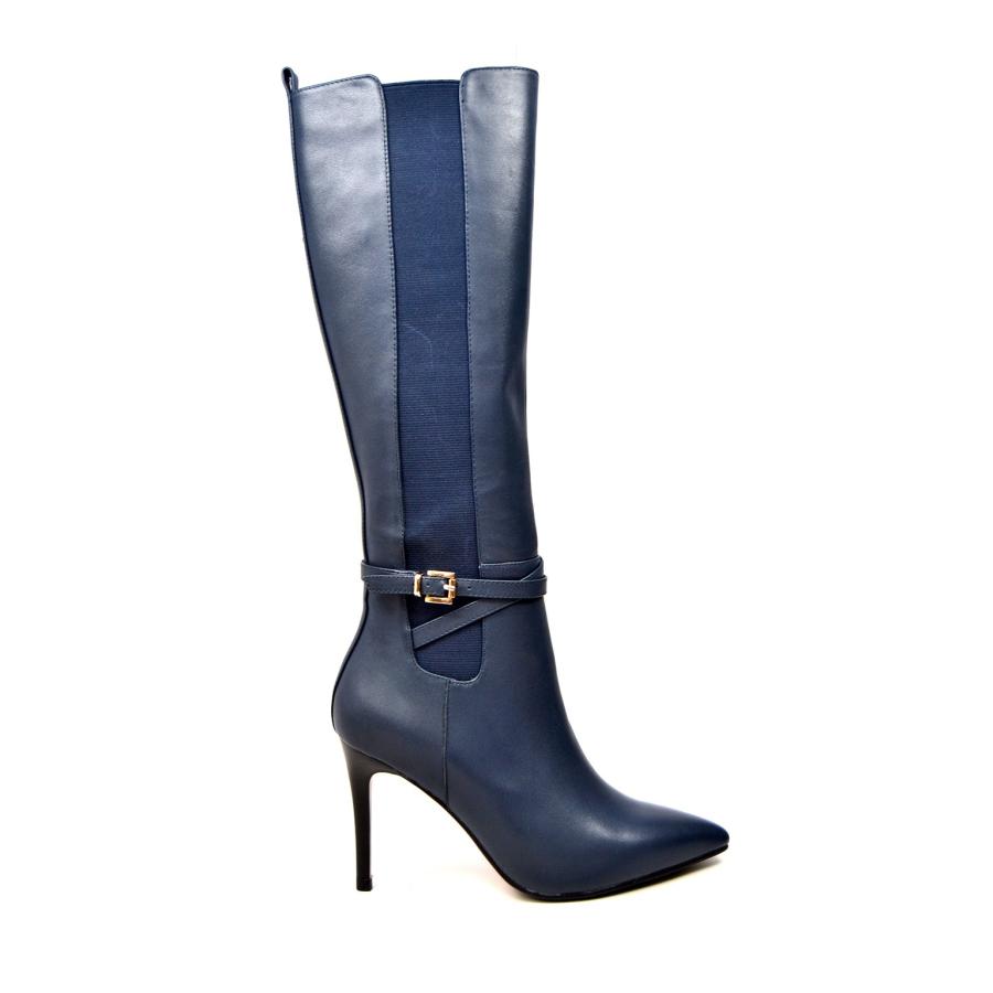 【並行輸入品】[SoleMani] レディース US サイズ: 6.5 カラー: ブルー SoleMani Noosh 13" Slim Calの画像