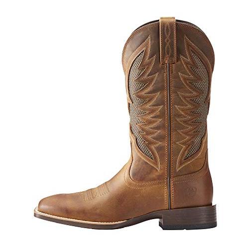 【並行輸入品】ARIAT メンズ Venttek ウルトラウエスタンブーツ US サイズ: 10.5 カラー: ブラウン Ariat Mensの画像