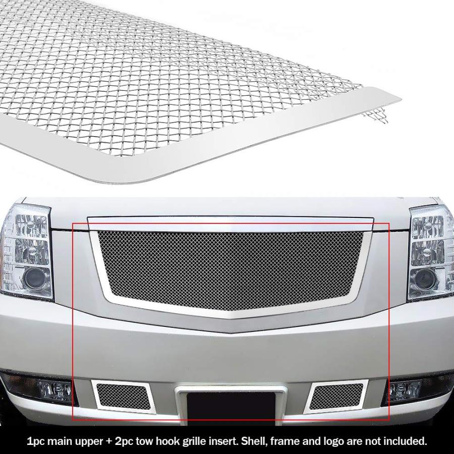 並行輸入品】APS Cadillac Escalade 2007 2014 ステンレススチール
