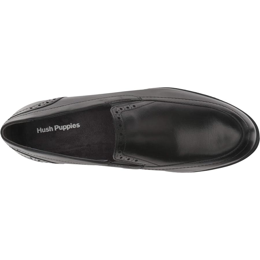 Hush Puppies Men's Shepsky Slip On Loafer  Black Leather  14 M US　並行輸入品｜bestshop-d｜05