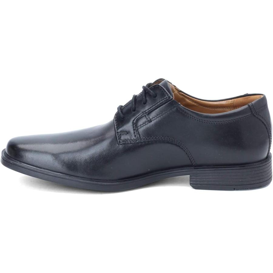 並行輸入品】CLARKS Men's Tilden Plain II Loafer Black Leather 100