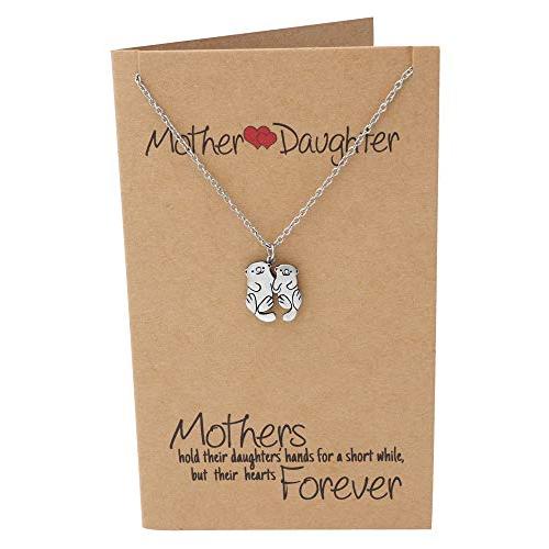 【並行輸入品】Quanジュエリー母と娘Otterネックレス、ギフトfor Mom、母の日、withインスピレーション引用符 Quan Jewel_7