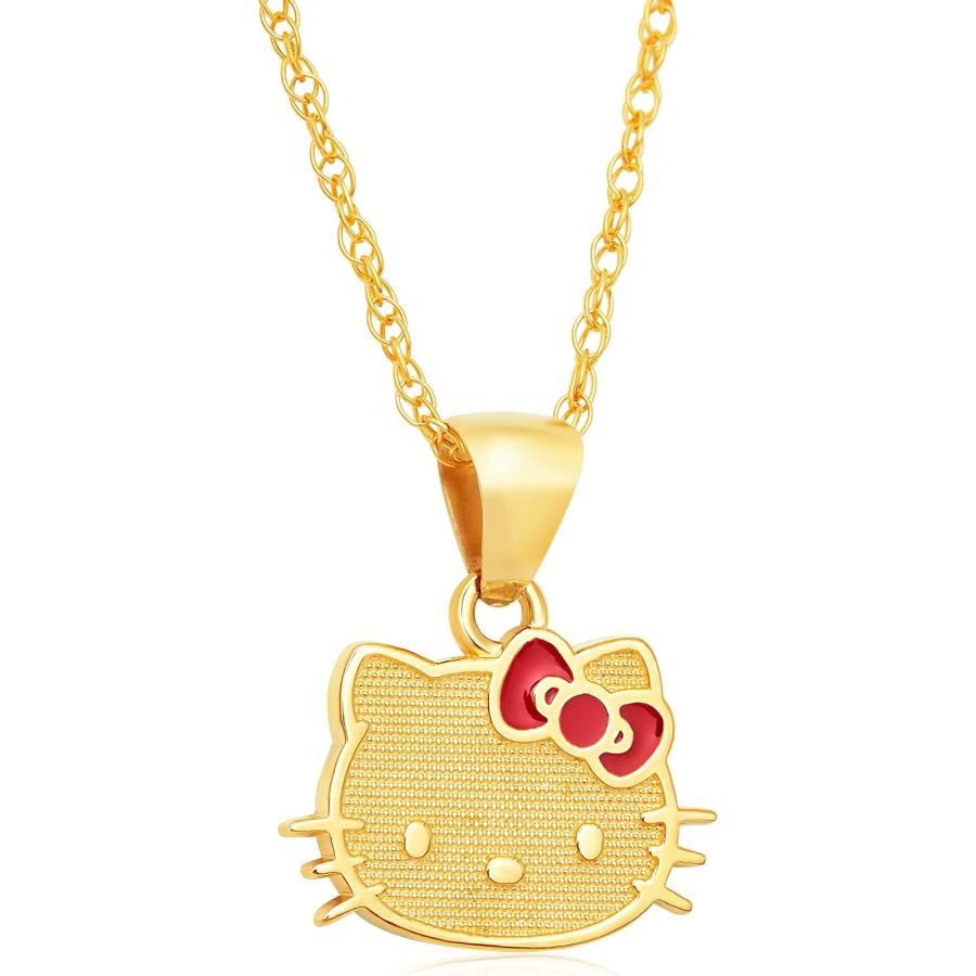 並行輸入品】ハローキティ サンリオ 10Kゴールドペンダントネックレス