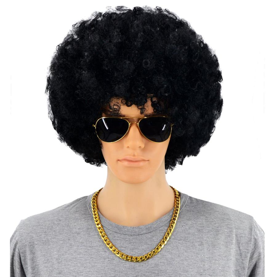 Party Chili 70s 80s 90s Disco Rock Star Heavy Metal Costume Wig  並行輸入品｜bestshop-d｜07