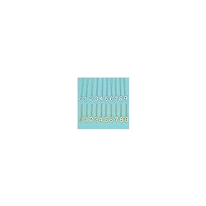 【並行輸入品】HZMAN レディース ステンレススチール 数字 0 9 チャーム ペンダント ネックレス 2色 ゴールドシルバー HZMAN Wの画像