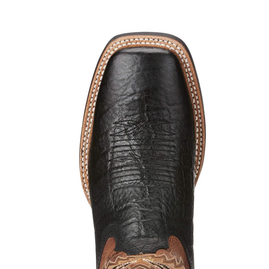 【並行輸入品】ARIAT メンズ アリーナ リバウンドウエスタンブーツ, ダスティドウィート/ヘリテージブルー, 14 Ariat Mens Aの画像