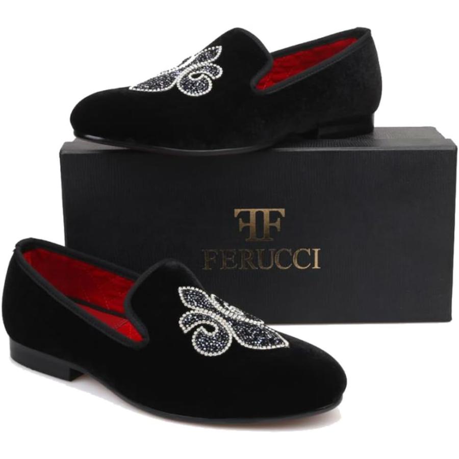 【並行輸入品】FERUCCI メンズ US サイズ: 10 D(M) US カラー: ブラックの画像