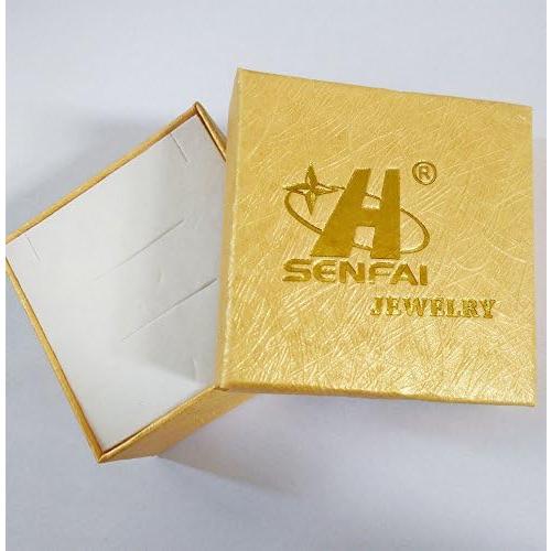 【並行輸入品】SENFAI Tulip Flower with Cat Eyesオパールストーンペンダントネックレス18 inch女性用ギフトコスチュ_1