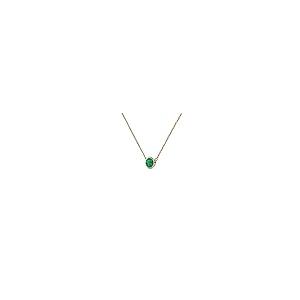 【並行輸入品】TriJewels Round Emerald 0.70 ct Bezel Set 5.8mm Womens Solitaire_5