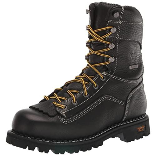 【並行輸入品】[Georgia] Boot AMP LT Logger Low Heel Waterproof Work Boot Blackの画像