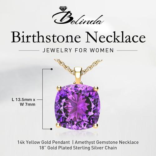 並行輸入品】Belinda Jewelz クッションジェムストーン 14K ホワイト 