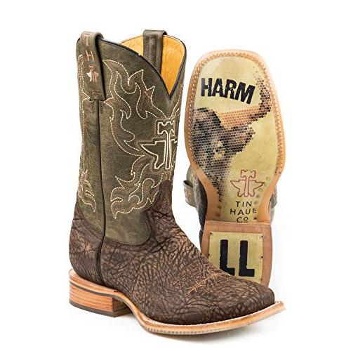 【並行輸入品】Tin Haul メンズ Do No Harm ブーツ 10.5D Tin Haul Men's Take No Bull Wesの画像