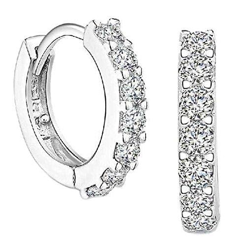 【並行輸入品】Clearance! Yanvan Women Girls Earrings,Fashion Jewelry 925 Diamo