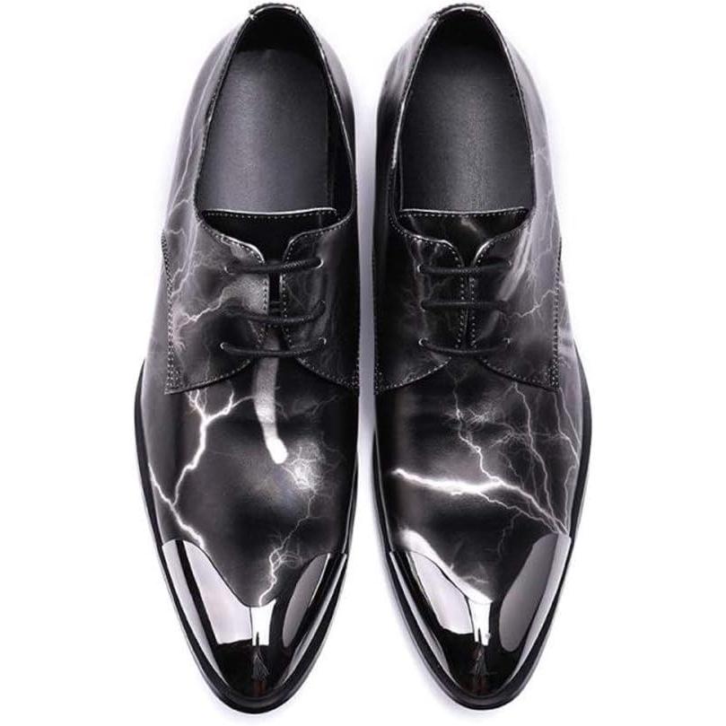 【並行輸入品】Rui Landed Oxford for Men Formal Shoes Lace Up Style Genuine Leatherの画像