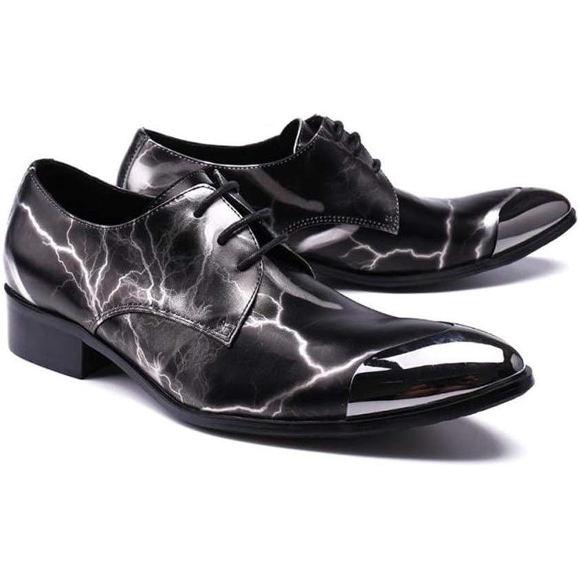 【並行輸入品】Rui Landed Oxford for Men Formal Shoes Lace Up Style Genuine Leatherの画像