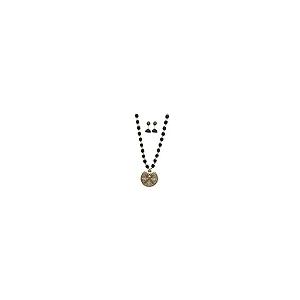 【並行輸入品】Chakra Silk Thread Antique Beads Necklace with Beautiful Earring_2