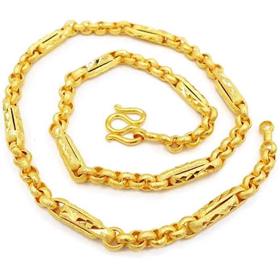 ゴールド✭ネックレス 並行輸入品】arrawana77 チェーン ゴールド 22k 23k 24k タイバート