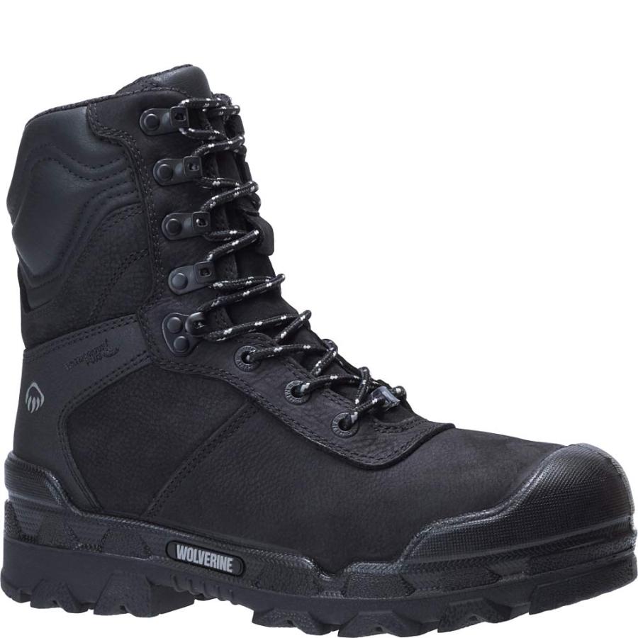 【並行輸入品】Wolverine メンズ 191044 US サイズ: 10.5 カラー: ブラック Wolverine Men's Carboの画像