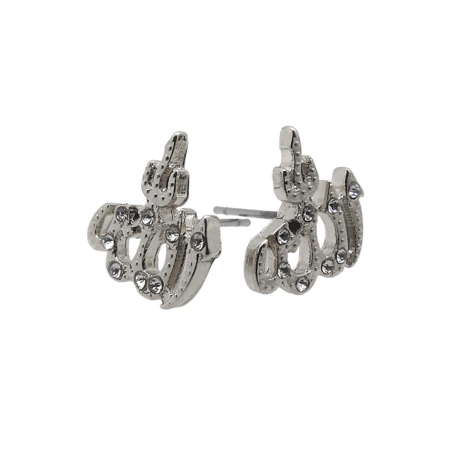 【並行輸入品】ファッション21石スタッド アラーピアス サージカルスチール ポストスタッドピアス Fashion 21 Stone Stud A