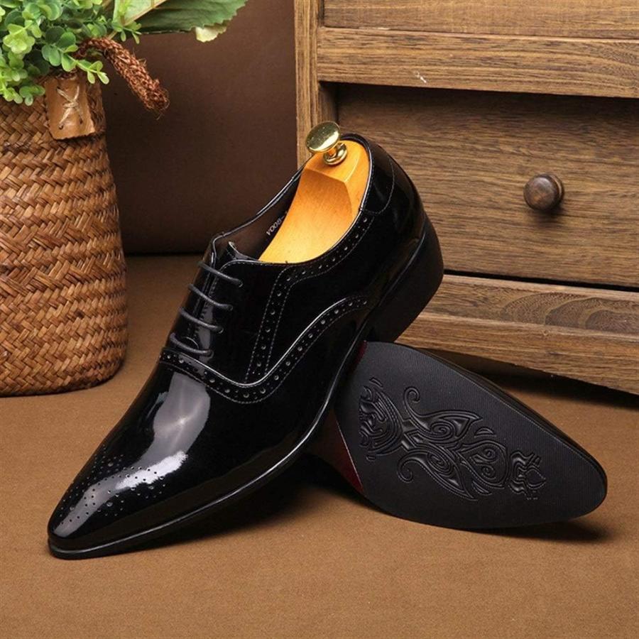 【並行輸入品】Rui Landed Business Oxford for Men Formal Shoes Lace Up Style Premiuの画像