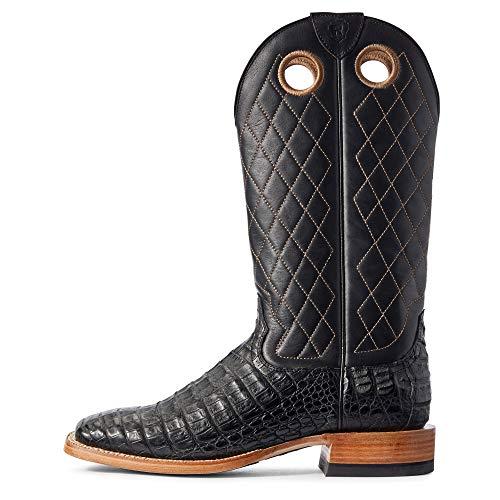 【並行輸入品】ARIAT 100314599EE Mens Rls Wnrs Crcle Choc Caiman Belly/Mpl 200の画像