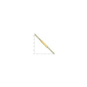【並行輸入品】Sonia Jewels 14k Yellow Gold Engravable Identification Name Barの画像
