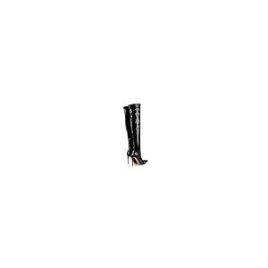 【並行輸入品】Bellirala Womens Patent Leather High Heel Stiletto Thigh High Poの画像