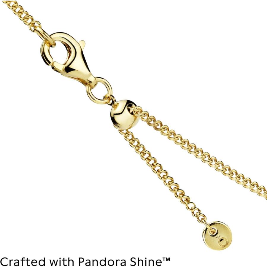 Pandora ジュエリー カーブチェーン パンドラシャインネックレス 23.6 