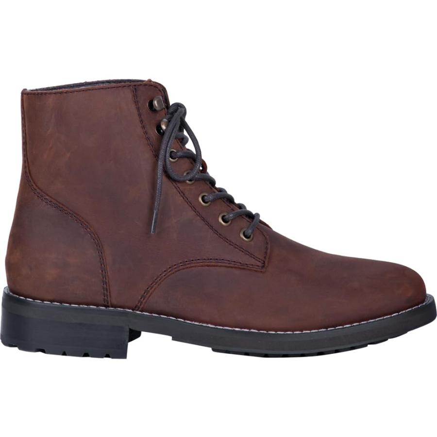【並行輸入品】Dingo Mens Huck Lace Up Casual Boots Ankle   Brown   Size 10 Dの画像