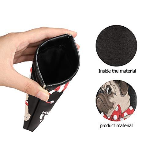 【並行輸入品】MOYYO Merry Pug Cute Funny Dog Eyeglass Pouch Squeeze Top Portabの画像