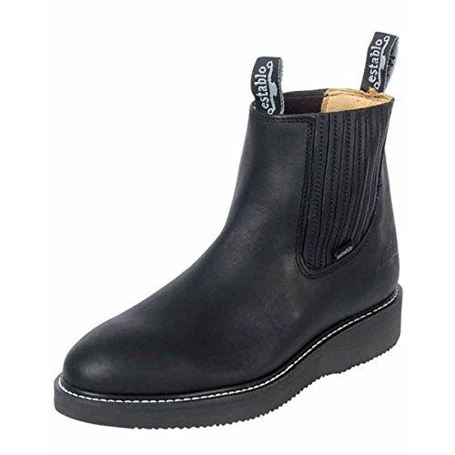【並行輸入品】ESTABLO Botin Trabajo ID 320 (Bot) Piel Grasso Negro (11)の画像