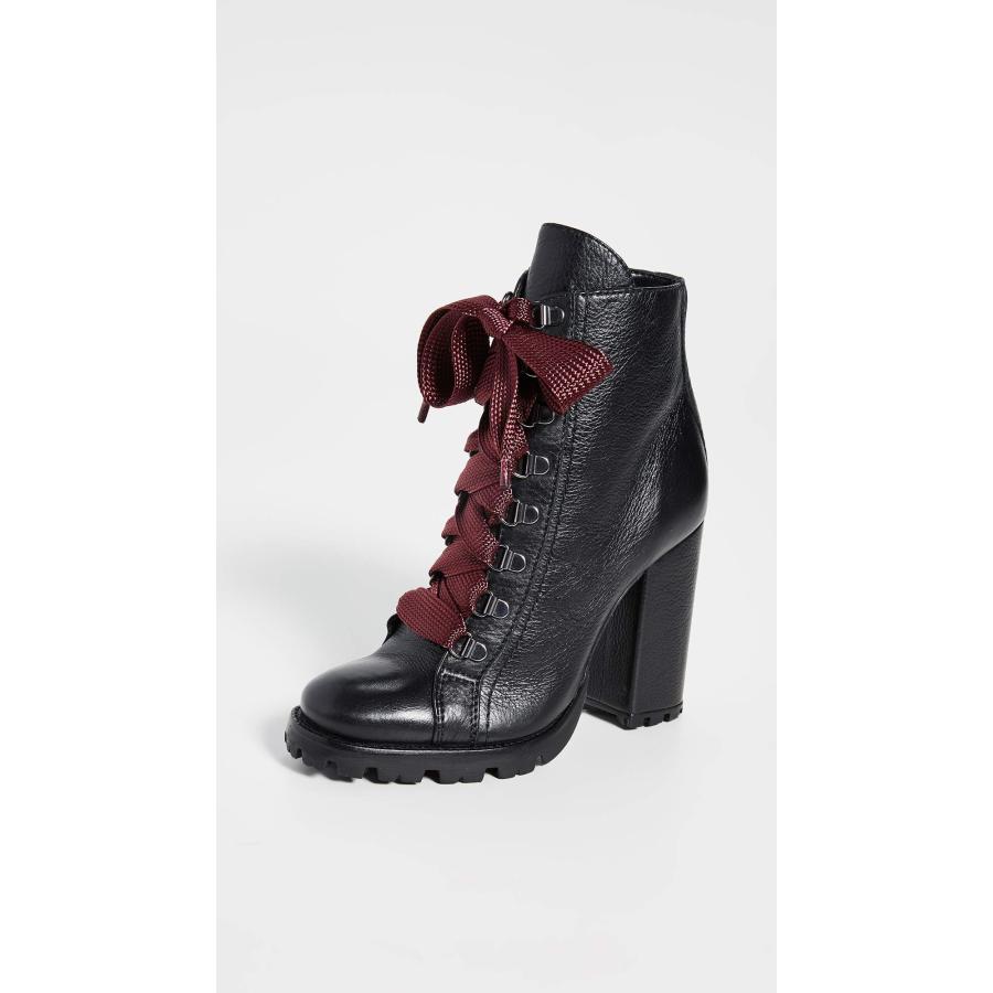【並行輸入品】SCHUTZ レディース Zhara レースアップ アンクルブーツ, ブラック, 7.5 SCHUTZ Women's Zharaの画像