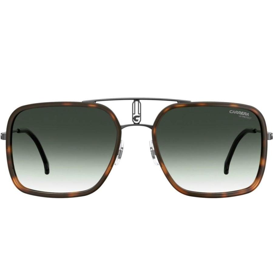 【並行輸入品】Carrera メンズ 1027/S 長方形サングラス US サイズ: 59mm, 20mm カラー: ブラウン Carreraの画像