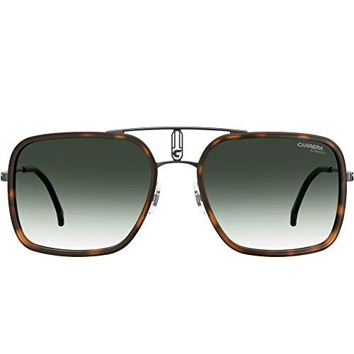 【並行輸入品】Carrera メンズ 1027/S 長方形サングラス US サイズ: 59mm, 20mm カラー: ブラウン Carreraの画像