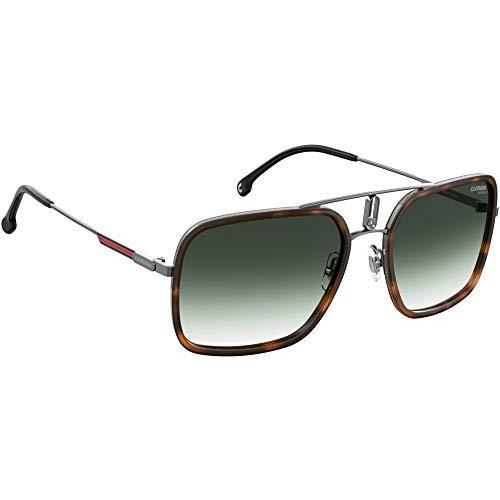【並行輸入品】Carrera メンズ 1027/S 長方形サングラス US サイズ: 59mm, 20mm カラー: ブラウン Carreraの画像