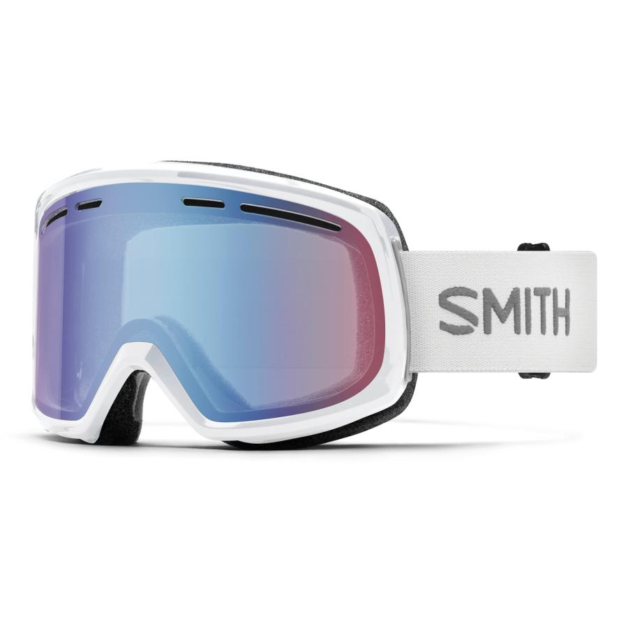 並行輸入品】Smith Range スノーゴーグル ホワイト/ブルー センサー