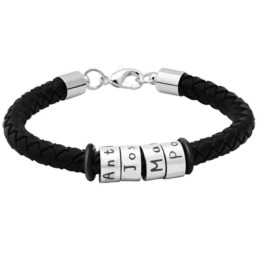 【並行輸入品】DARUIRONG Mens Personalized Waterproof Braid Leather Bracelets w