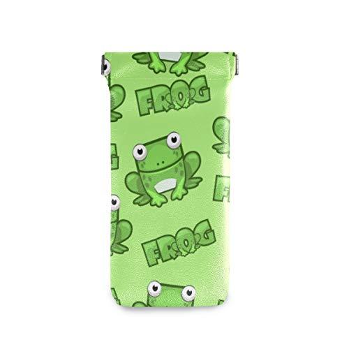【並行輸入品】Sunglasses Pouch Cute Animal Frog Squeeze Top Glasses Pouch Portの画像