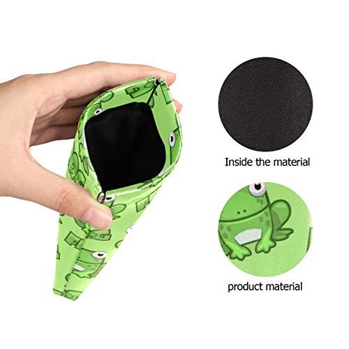 【並行輸入品】Sunglasses Pouch Cute Animal Frog Squeeze Top Glasses Pouch Portの画像