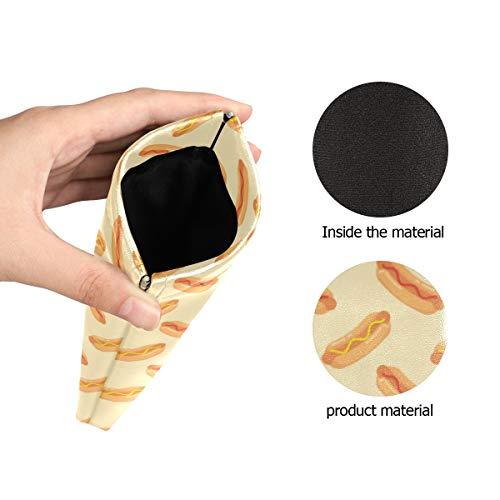 【並行輸入品】AUUXVA Sunglasses Pouch Funny Food Hot Dog Squeeze Top Glasses Pの画像