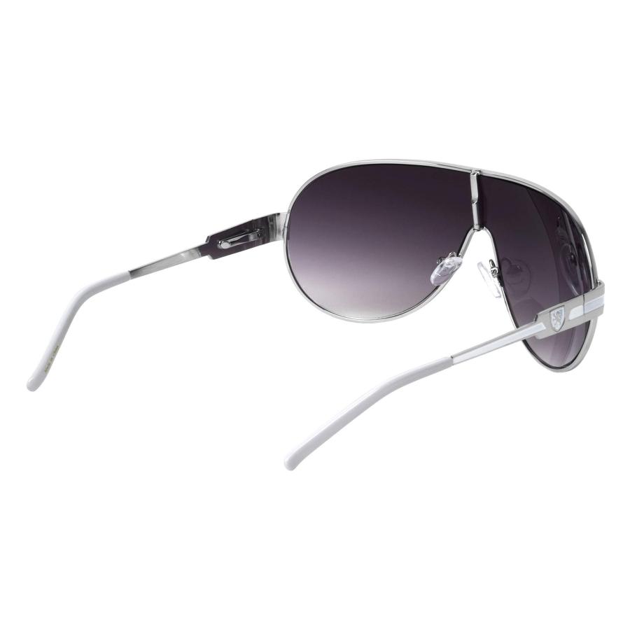 Khan Indy   One Piece Shield Sunglasses (Smoke Silver White) 並行輸入品｜bestshop-d｜07