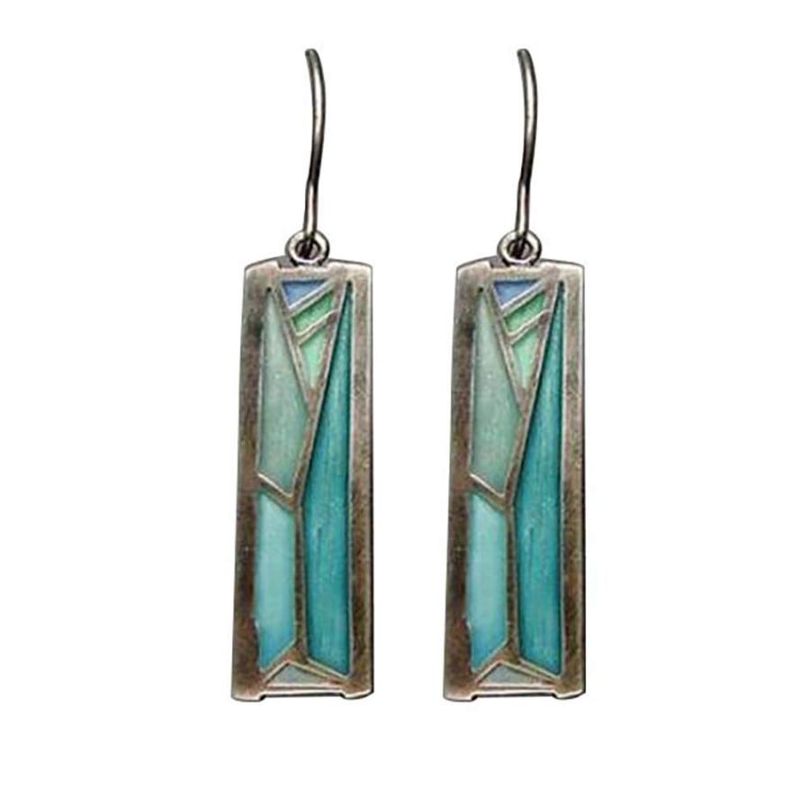 【並行輸入品】Earrings For Girls Women,Vintage Women Multicolor Faux Fire Labr