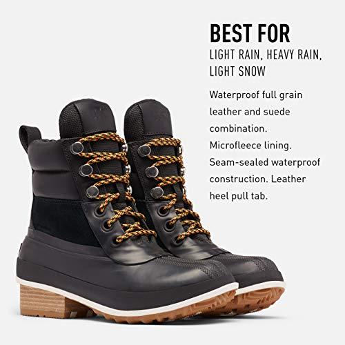 【並行輸入品】Sorel Women's Slimpack III Hiker Boot ― Black ― Waterproof Leathの画像
