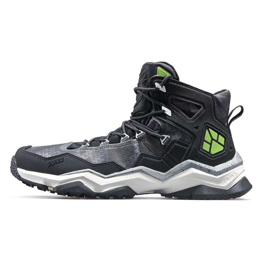 【並行輸入品】RAX メンズ ワイルド ウルフ II ミッド 防水 軽量 ハイキングブーツ US サイズ: 9.5 カラー: ブラック RAX