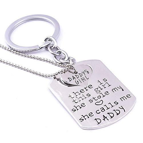 【並行輸入品】MileHouse Fine Necklace for Girls,1 Set Daddy Daughter Girl Stol