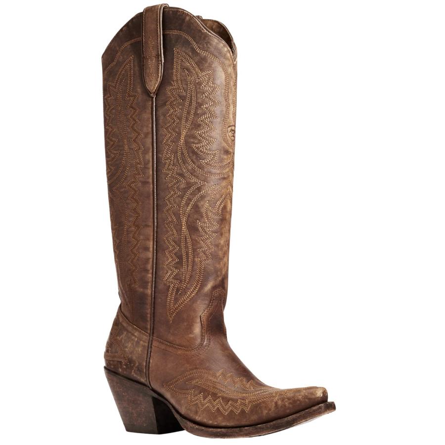 【並行輸入品】Ariat Womens Casanova Western Boot Naturally Distressed Brown 7.の画像