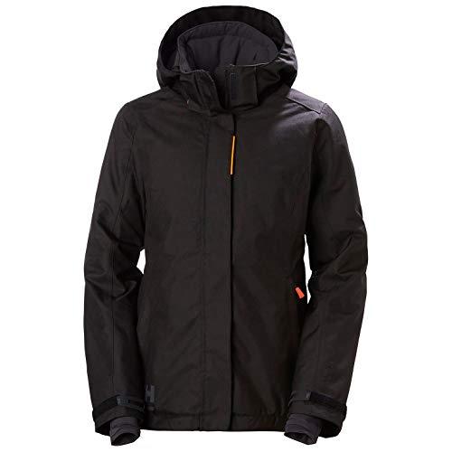 【並行輸入品】Helly Hansen Womens Luna/Gale Winter Jacket   Black, Lの画像